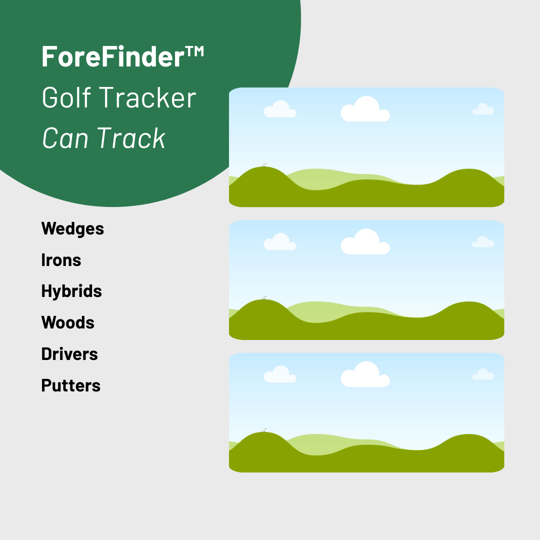 ForeFinder™ Golf Club Tracker